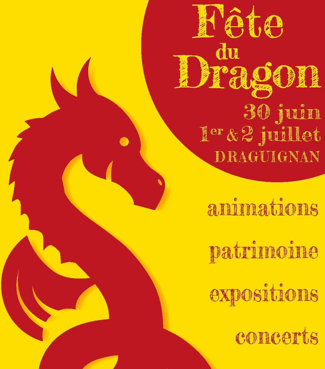 Modifications du programme des animations musicales de la Fête du dragon