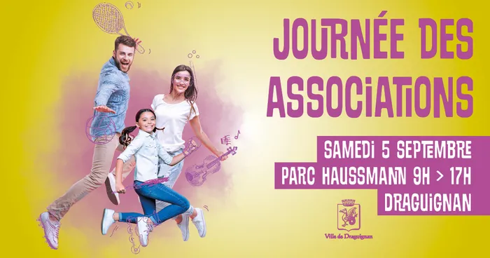 affiche de la Journée des associations du 5 septembre 2026