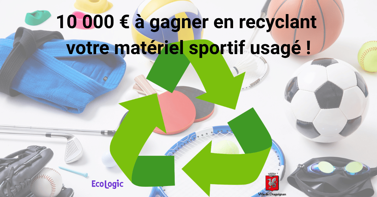 10 000 € à gagner en recyclant le matériel sportif usagé-ir-2026