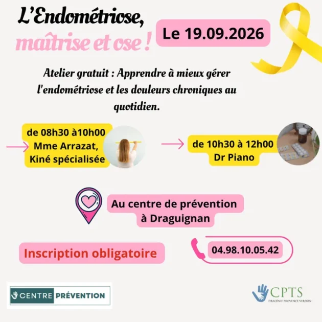 matinée sur l'endométriose 19 septembre 2026