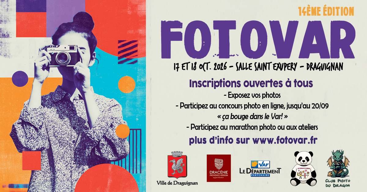 affiche réseaux sociaux inscriptions 2026 festival Fotovar