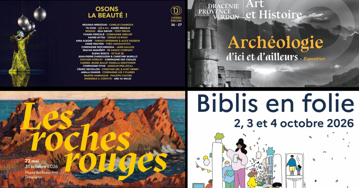 programmation culturelle semaine 40