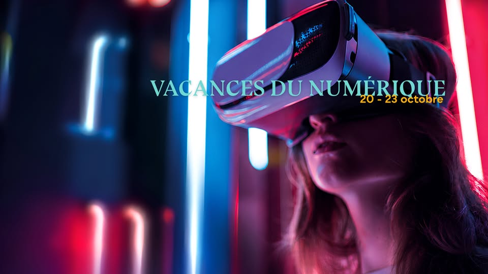 vacances du numérique du 20 au 23 octobre 2026 médiathèque