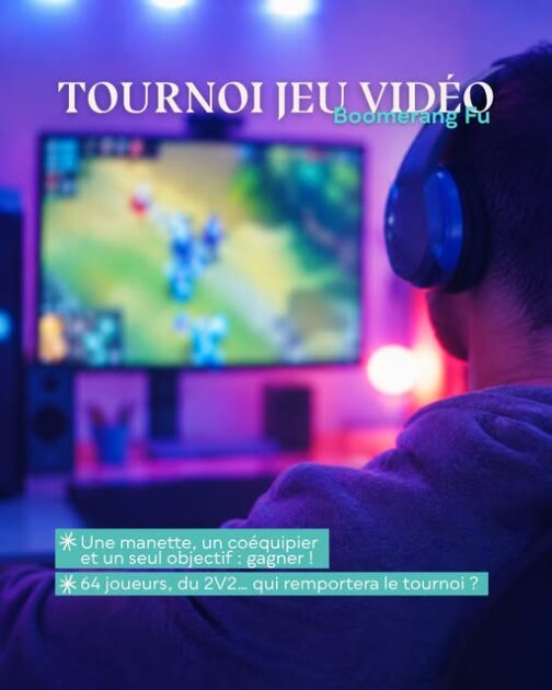 tournoi de jeu vidéo à l'auditorium le 14.10.26